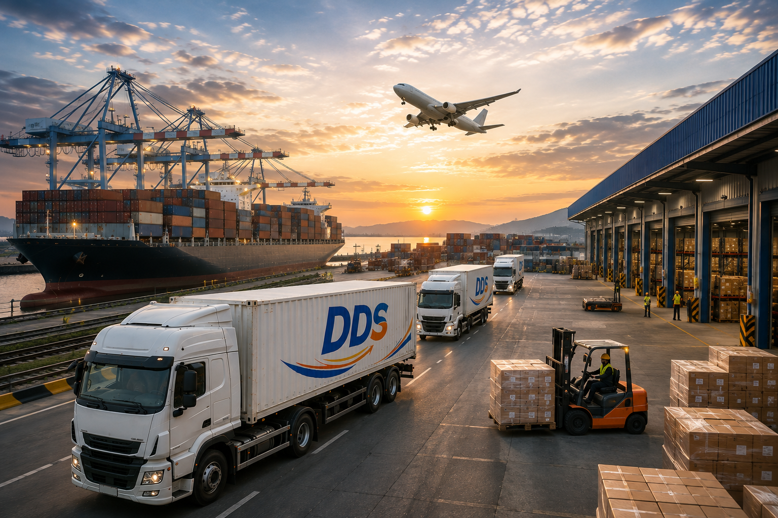 DDS Supply Chain vận chuyển Việt Nam Campuchia
