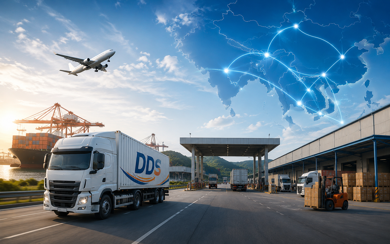 DDS Supply Chain vận chuyển Việt Nam Campuchia